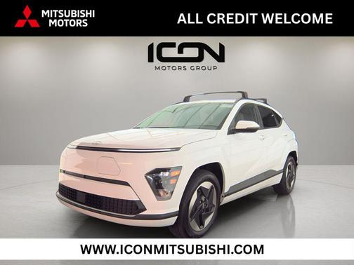 Atlas White 2024 Hyundai KONA EV SEL