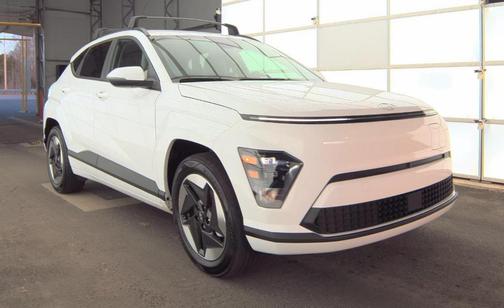 Atlas White 2024 Hyundai KONA EV SEL