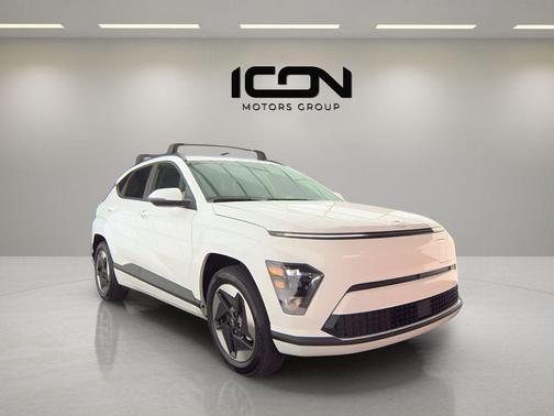 Atlas White 2024 Hyundai KONA EV SEL