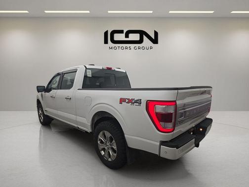 Star White Metallic Tri-Coat 2022 Ford F-150 Platinum