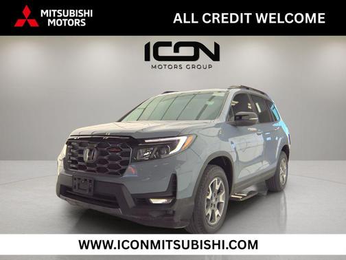 Sonic Gray Pearl 2023 Honda Passport AWD TrailSport