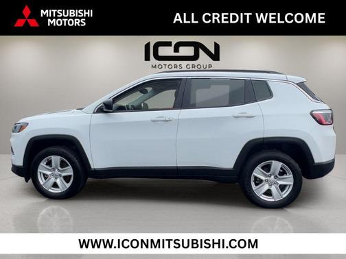 Bright White Clearcoat 2022 Jeep Compass Latitude