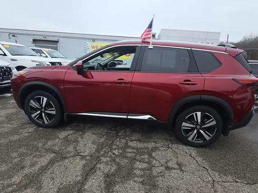 Scarlet Ember Tintcoat 2021 Nissan Rogue Platinum