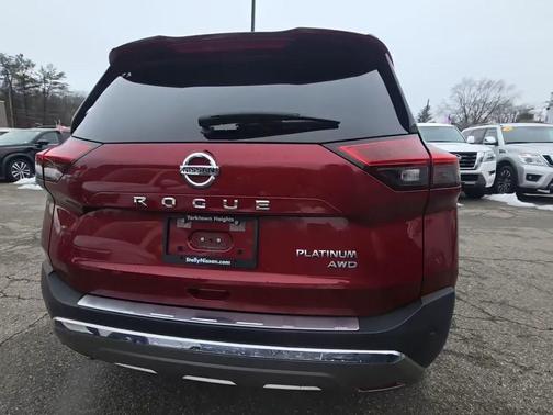 Scarlet Ember Tintcoat 2021 Nissan Rogue Platinum