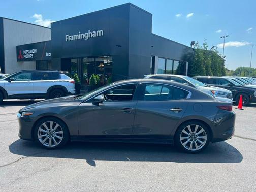 Machine Gray Metallic 2021 Mazda Mazda3 AWD w/Premium Package
