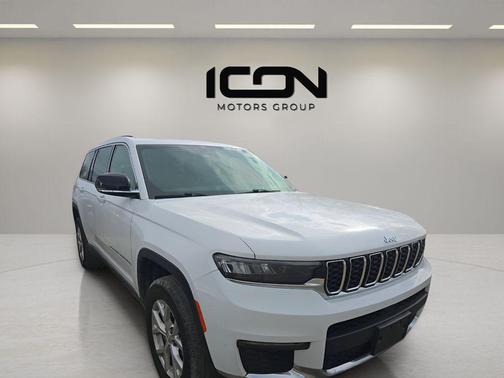 Bright White Clearcoat 2023 Jeep Grand Cherokee L Limited
