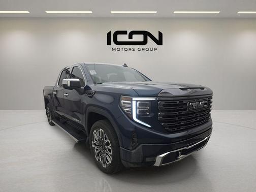 Pacific Blue Metallic 2023 GMC Sierra 1500 Denali Ultimate