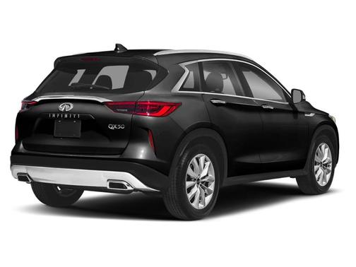 Black Obsidian 2021 INFINITI QX50 LUXE AWD