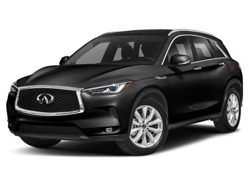 Black Obsidian 2021 INFINITI QX50 LUXE AWD