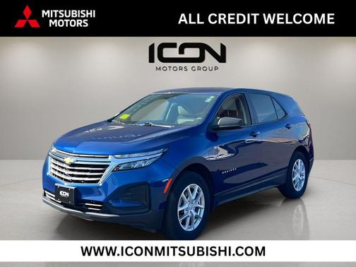 Blue Glow Metallic 2022 Chevrolet Equinox LS