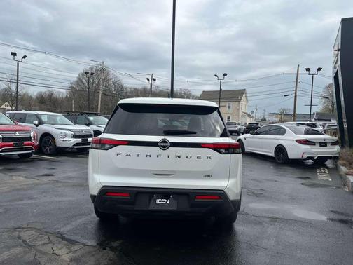 Glacier White 2024 Nissan Pathfinder S 4WD