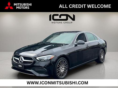 Black 2025 Mercedes-Benz C-Class C 300 4MATIC