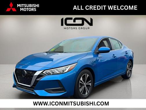 Electric Blue Metallic 2021 Nissan Sentra SV