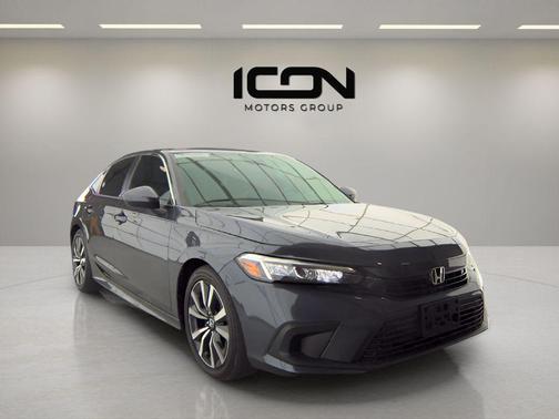 Sonic Gray Pearl 2024 Honda Civic EX