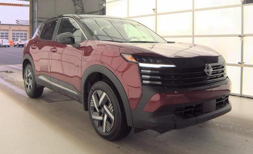 Scarlet Ember Tintcoat/Super Black 2025 Nissan Kicks SV