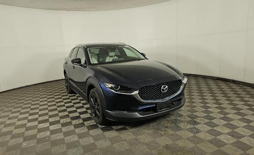 Deep Crystal Blue Mica 2023 Mazda CX-30 2.5 Turbo Premium Plus Package