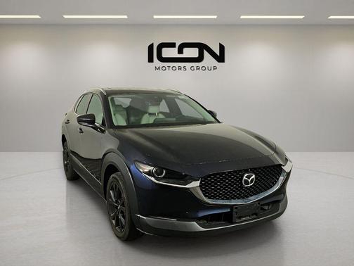 Deep Crystal Blue Mica 2023 Mazda CX-30 2.5 Turbo Premium Plus Package