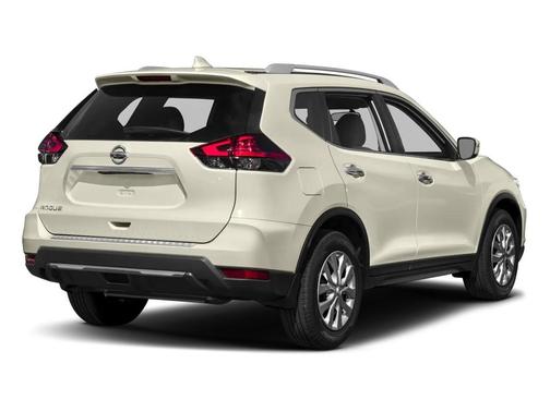 Pearl White 2017 Nissan Rogue SV