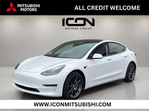 Pearl White Multi-Coat 2021 Tesla Model 3 Long Range