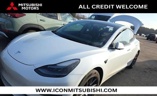 Pearl White Multi-Coat 2021 Tesla Model 3 Long Range