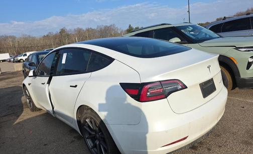 Pearl White Multi-Coat 2021 Tesla Model 3 Long Range