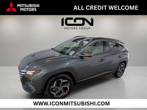 Amazon Gray 2022 Hyundai TUCSON Limited