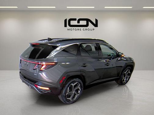 Amazon Gray 2022 Hyundai TUCSON Limited