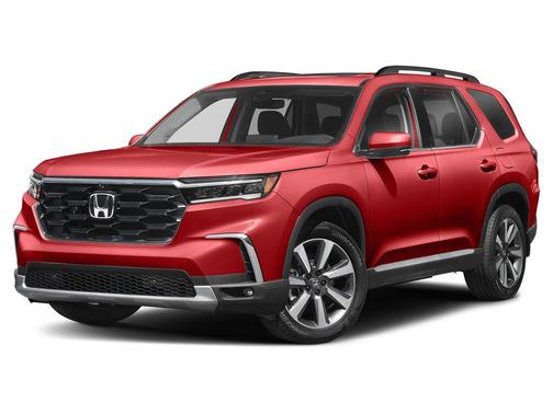 Radiant Red Metallic II 2024 Honda Pilot Elite