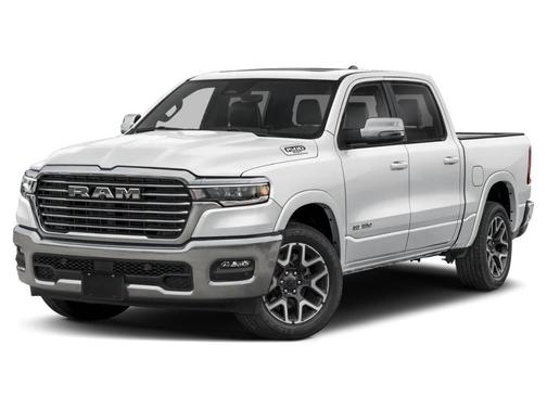 Bright White Clearcoat 2026 RAM 1500 Laramie