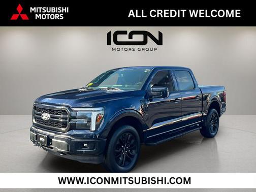 Antimatter Blue Metallic 2025 Ford F-150 Lariat