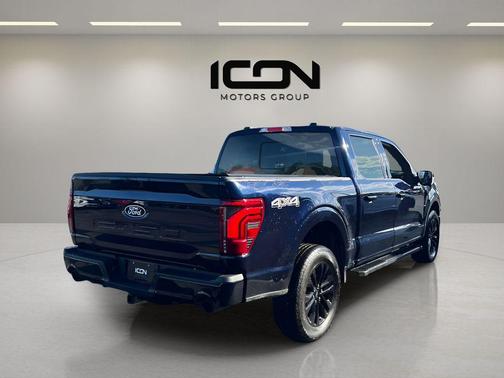 Antimatter Blue Metallic 2025 Ford F-150 Lariat