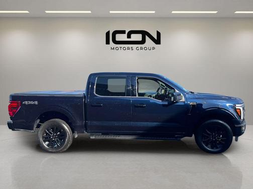 Antimatter Blue Metallic 2025 Ford F-150 Lariat