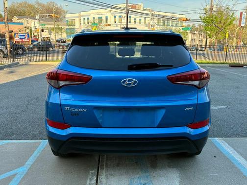 Caribbean Blue 2017 Hyundai TUCSON Sport