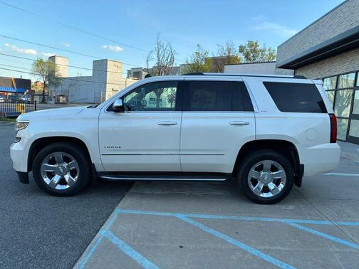White Diamond Tricoat 2015 Chevrolet Tahoe LTZ