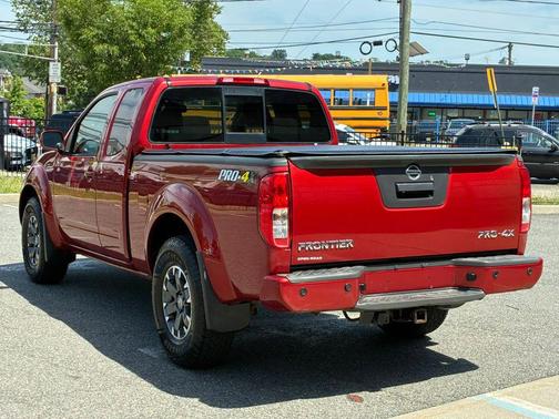 Lava Red 2014 Nissan Frontier PRO-4X