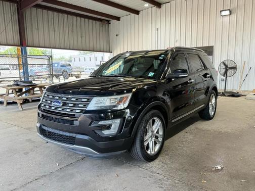 Shadow Black 2017 Ford Explorer Limited