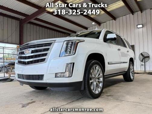 Crystal White Tricoat 2017 Cadillac Escalade Premium Luxury