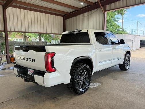 White 2024 Toyota Tundra Platinum
