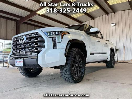 White 2024 Toyota Tundra Platinum