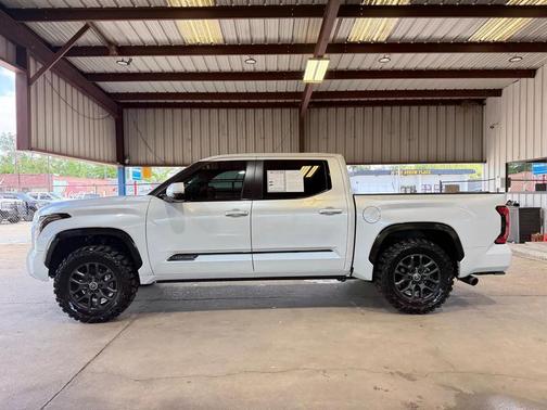 White 2024 Toyota Tundra Platinum
