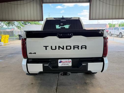 White 2024 Toyota Tundra Platinum