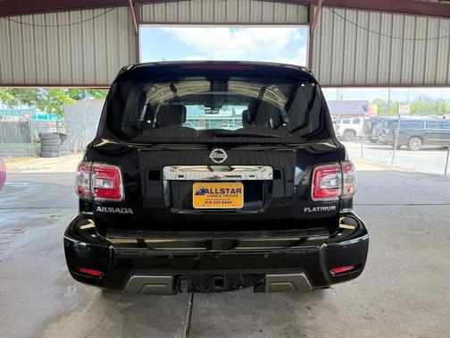 Super Black 2019 Nissan Armada Platinum