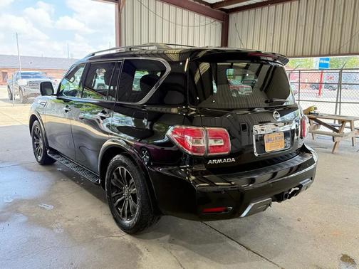 Super Black 2019 Nissan Armada Platinum