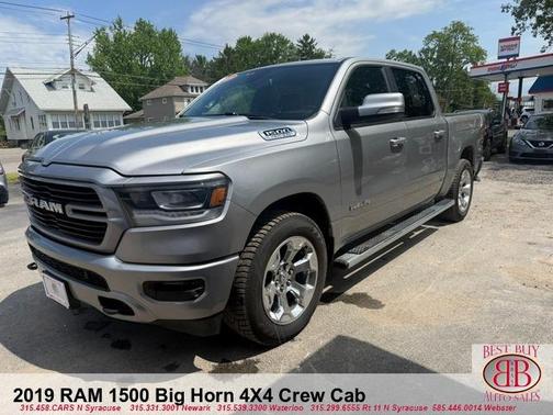 Gray 2019 RAM 1500 Big Horn