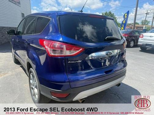 Blue 2013 Ford Escape SEL