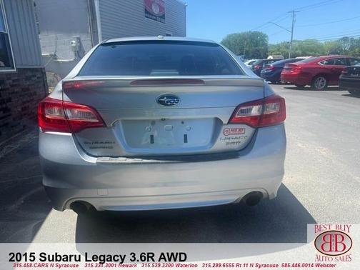 Ice Silver Metallic 2015 Subaru Legacy 3.6R Limited