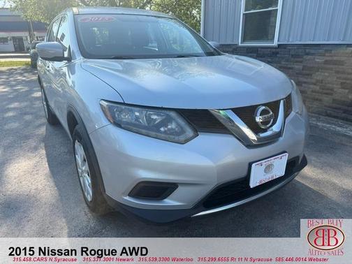 Brilliant Silver 2015 Nissan Rogue S