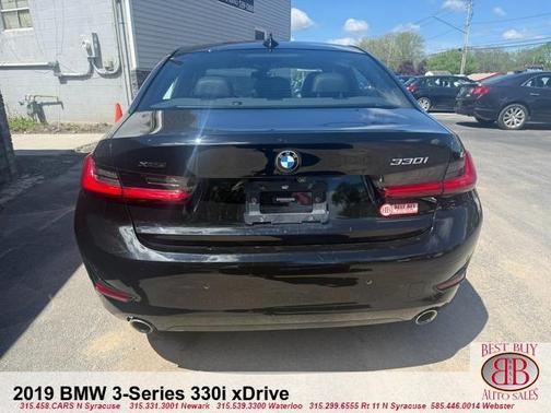 Black 2019 BMW 330 i xDrive