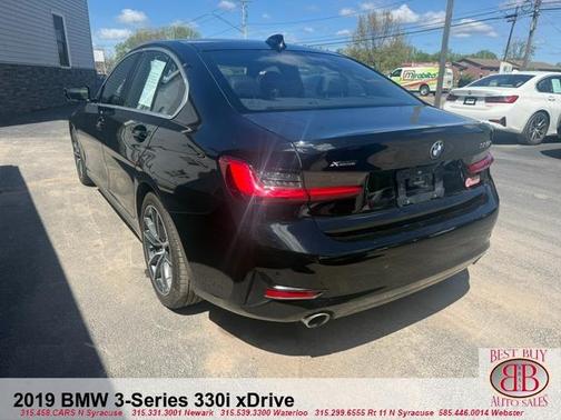 Black 2019 BMW 330 i xDrive
