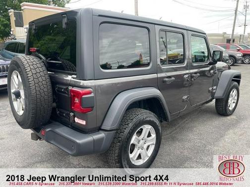 2018 Jeep Wrangler Unlimited Sport